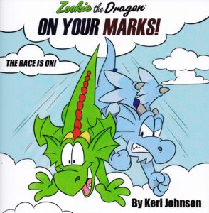 Cover to Zookie The Dragon, On Your Marks