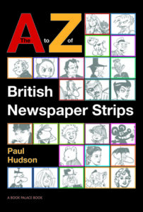 Cover to A-Z of British Newspaper Strips